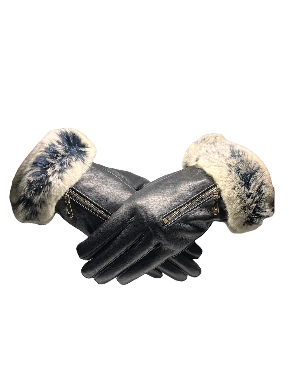 GUANTES CUERO LUXHER ROLLY INVIERNO MUJER PIEL OVEJA MOD. - 1