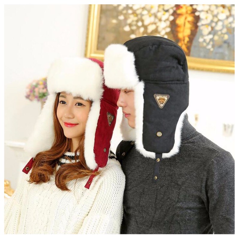 GORRO LONA LUXHER / RUSO UNISEX CÁLIDO INVIERNO MOD. WINTER - 2