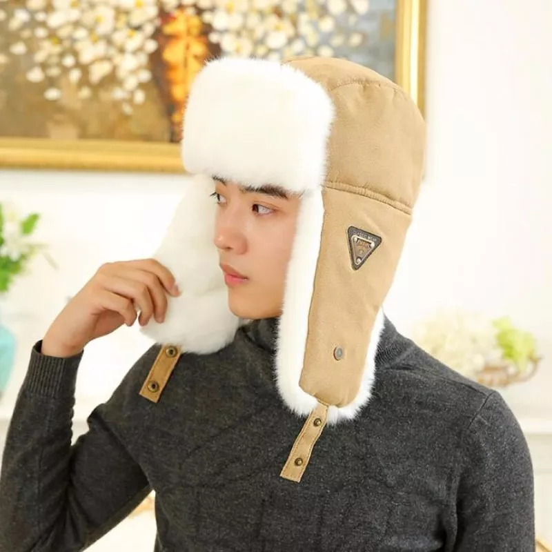 GORRO LONA LUXHER / RUSO UNISEX CÁLIDO INVIERNO MOD. WINTER - 2