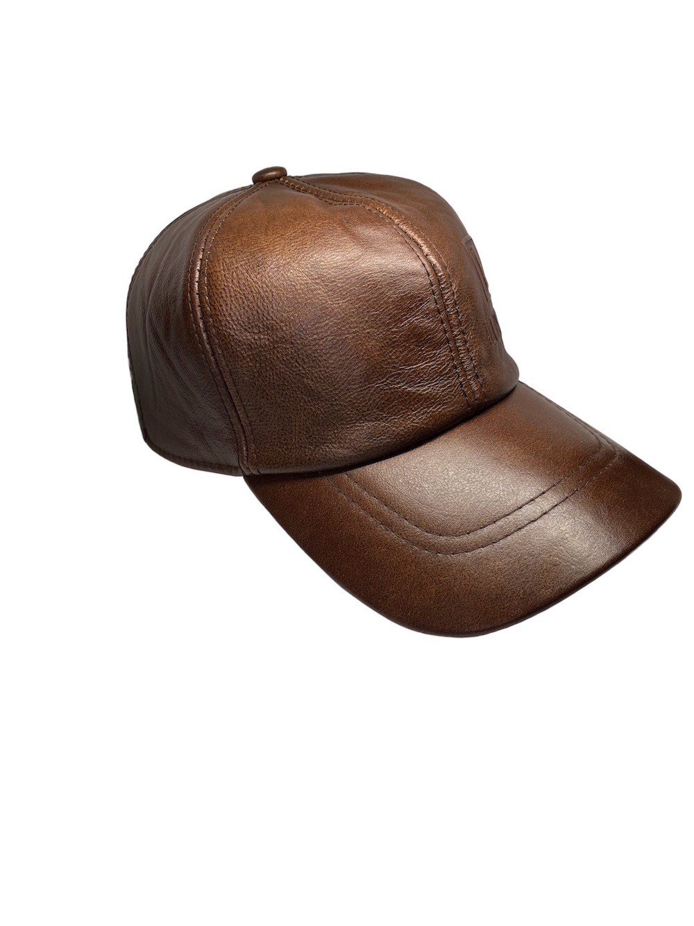 GORRO CUERO LUXHER JOCKEY GENUINO ESTAMPADO LUJO MOD. MADRID - 3