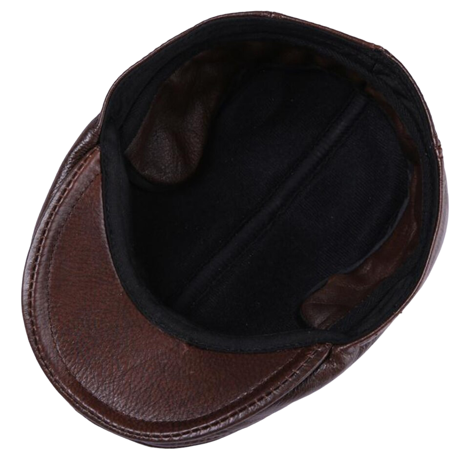 GORRA CUERO LUXHER LYON BOINA GENUINO LASPEZIA MOD. - 4