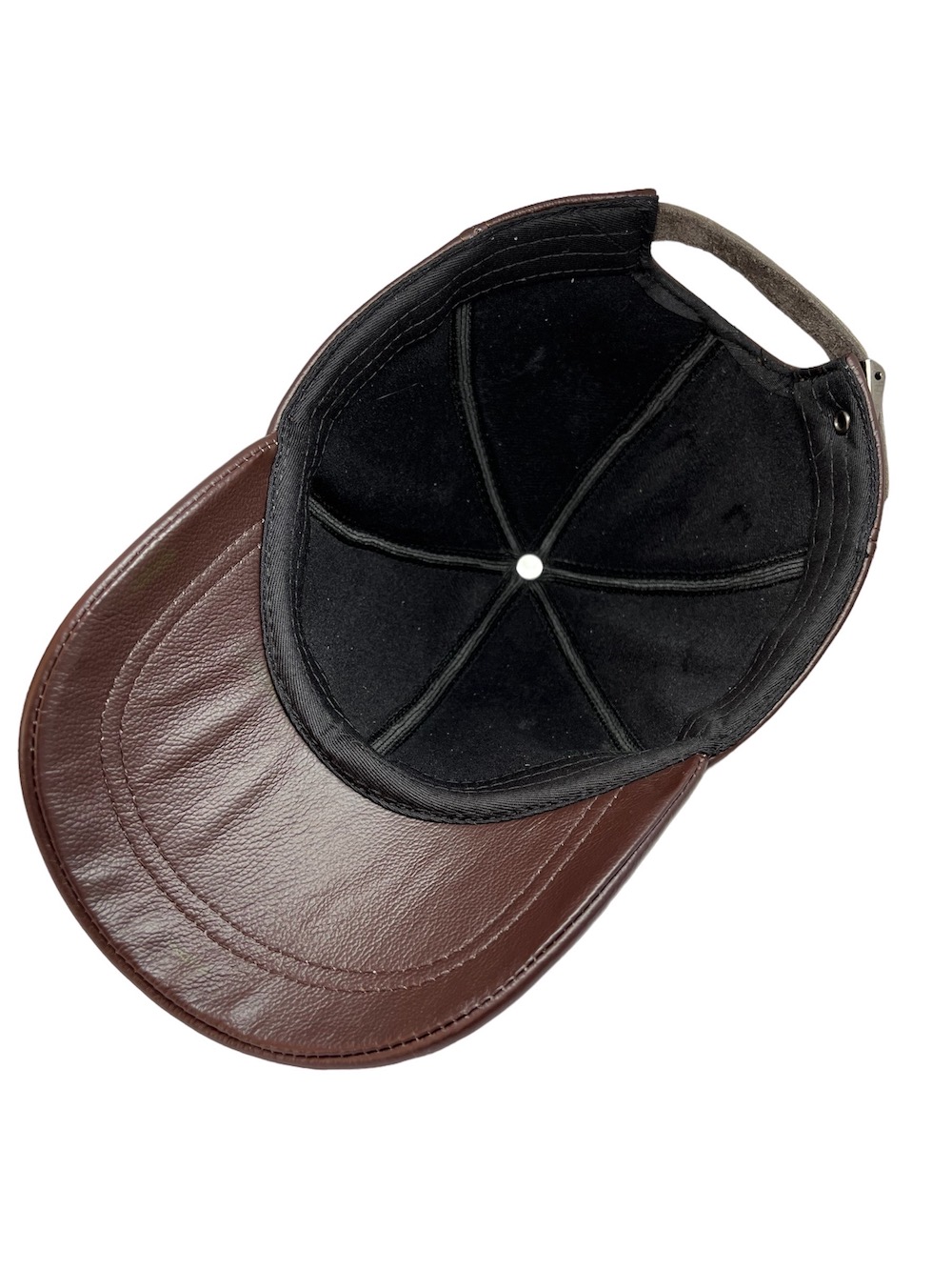 GORRA CUERO LUXHER JOCKEY PIEL OVEJA UNISEX LASPEZIA MOD. BOSS - 4
