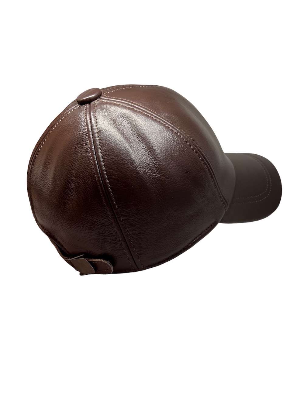 GORRA CUERO LUXHER JOCKEY PIEL OVEJA UNISEX LASPEZIA MOD. BOSS - 6