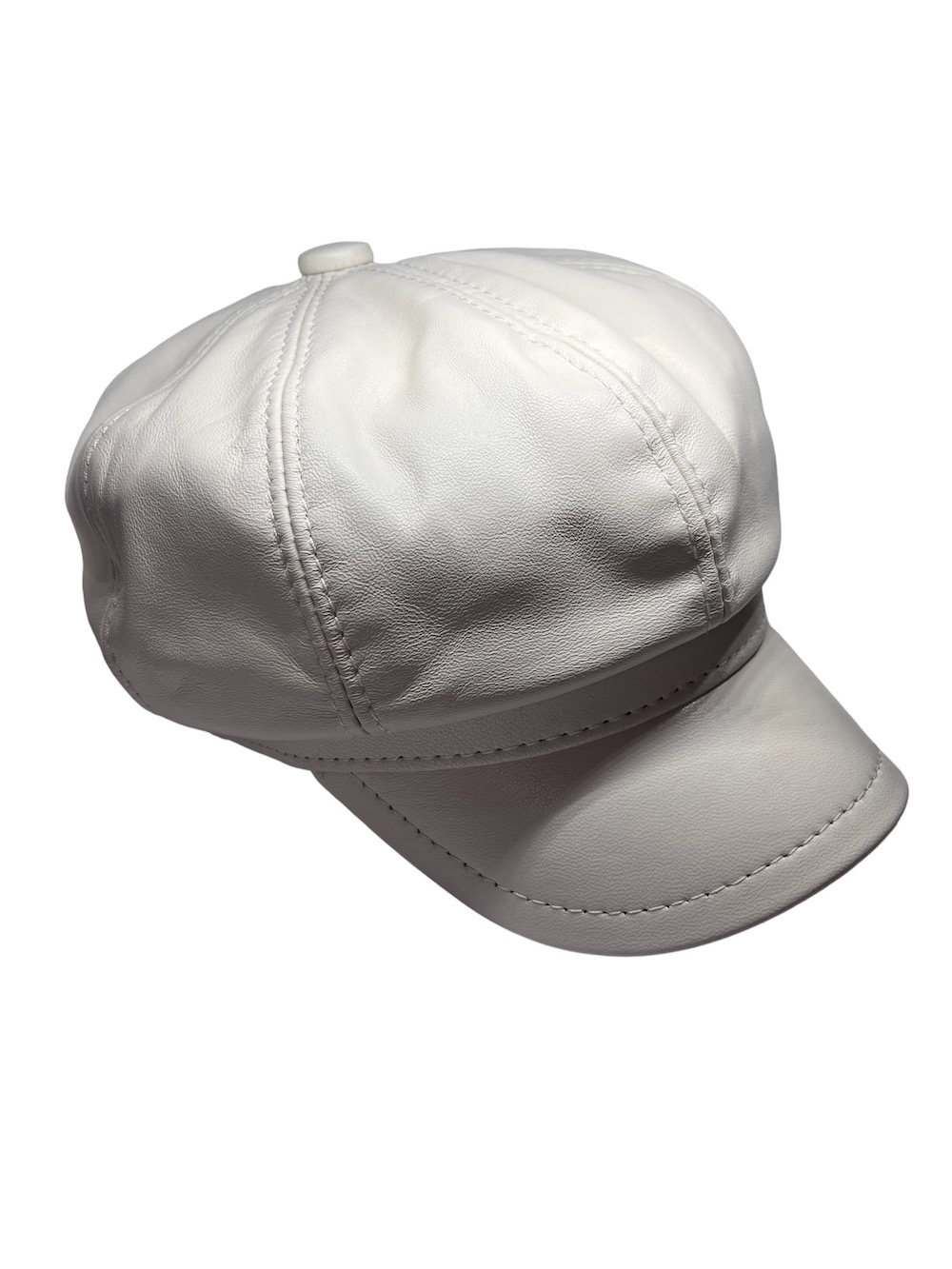BOINA CUERO LUXHER GORRA OVEJA MUJER LUJO MOD. TOKIO - 2