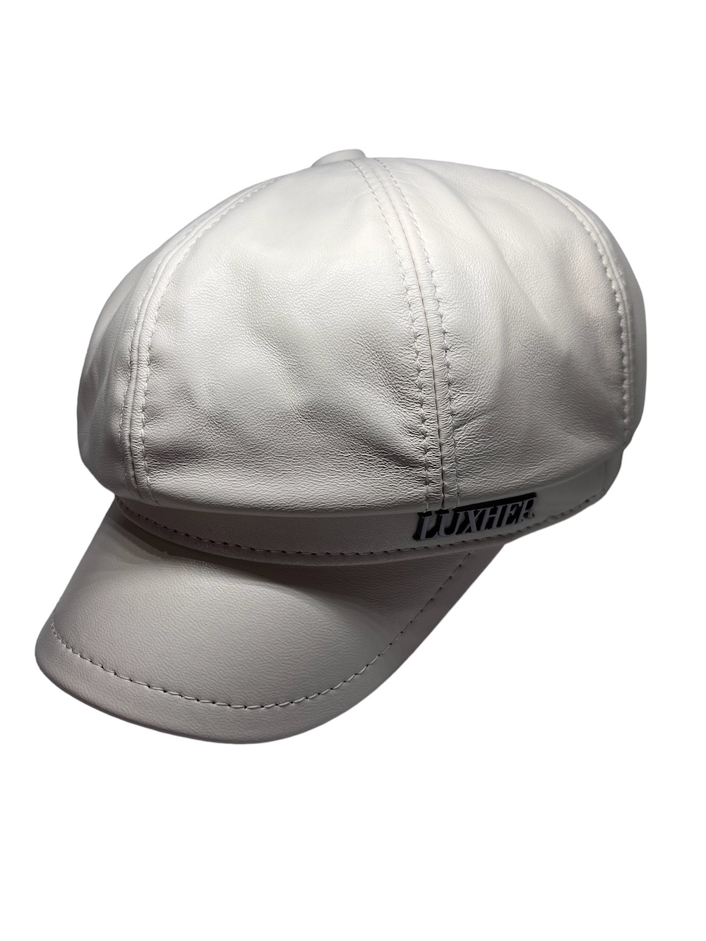 BOINA CUERO LUXHER GORRA OVEJA MUJER LUJO MOD. TOKIO - 3