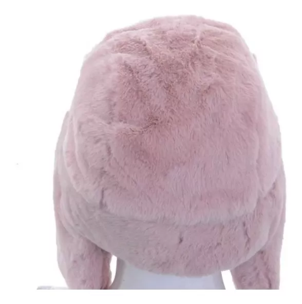 GORRO ALGODÓN LUXHER ROSA MUJER CÁLIDO INVIERNO MOD. RABBIT - 3