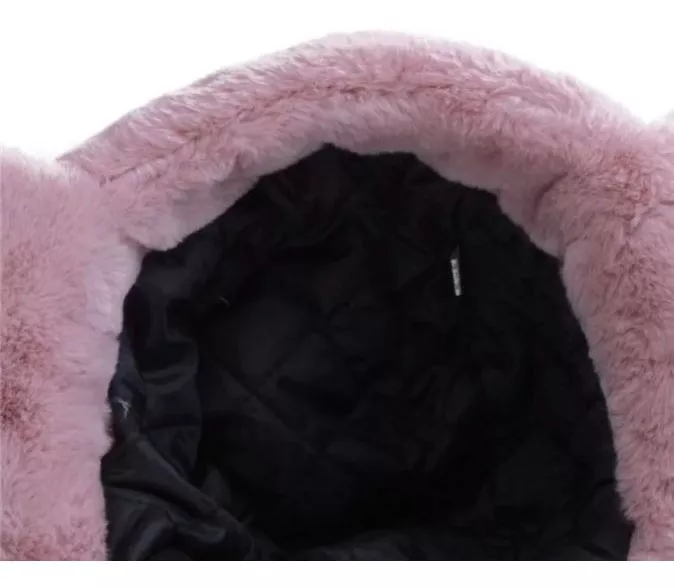 GORRO ALGODÓN LUXHER ROSA MUJER CÁLIDO INVIERNO MOD. RABBIT - 4