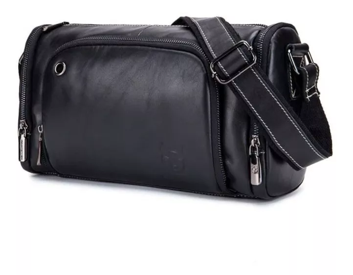 BOLSO/BANDOLERA CUERO GENUINO BULL CAPTAIN MOD. DEPORTIVO - 1
