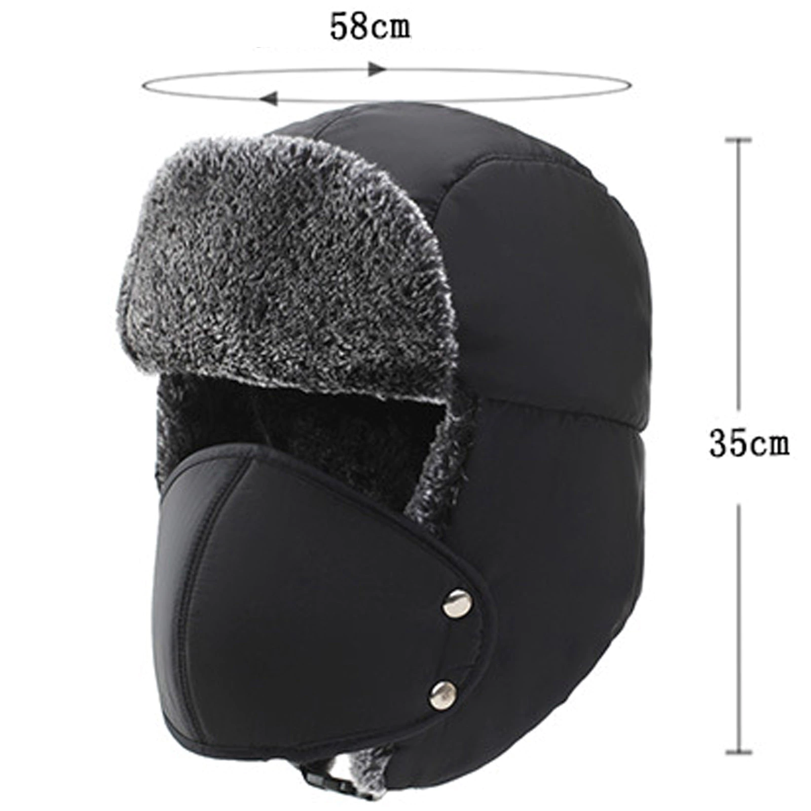 GORRO LONA LUXHER SQUAD TÉRMICO CON MASCARILLA UNISEX INVIERNO MOD. - 7