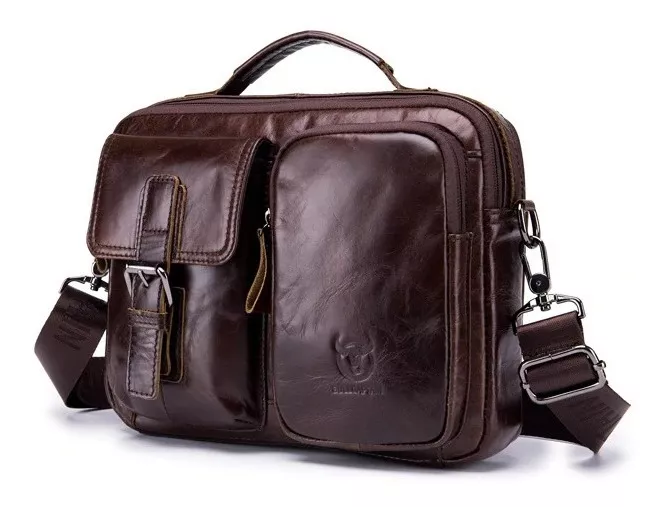 BOLSO/BANDOLERA CUERO GENUINO BULL CAPTAIN MOD. DIZZ - 1