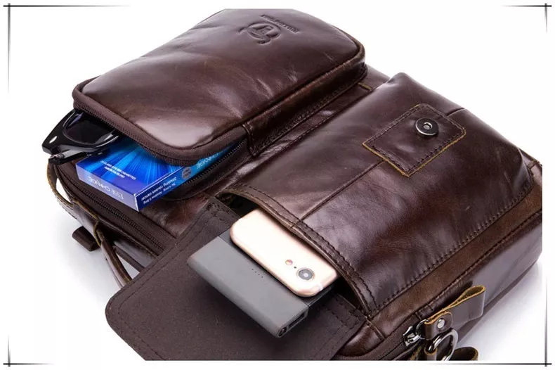 BOLSO/BANDOLERA CUERO GENUINO BULL CAPTAIN MOD. DIZZ - 5