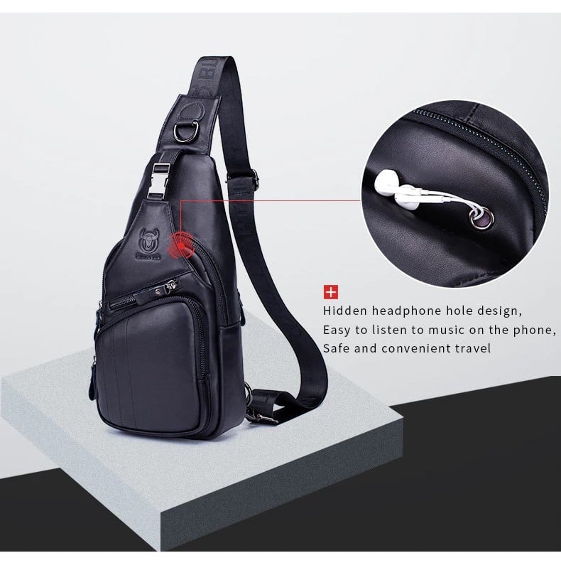 BOLSO/BANDOLERA DE HOMBRE CUERO GENUINO BULL CAPTAIN MOD. CROSS - 4