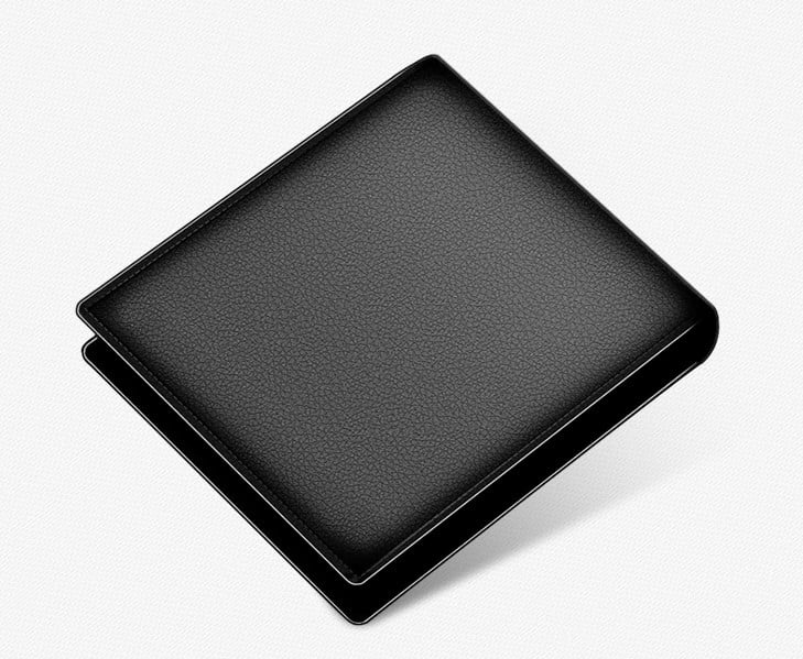 BILLETERA CUERO GENUINO LUJO BISON DENIM - 4
