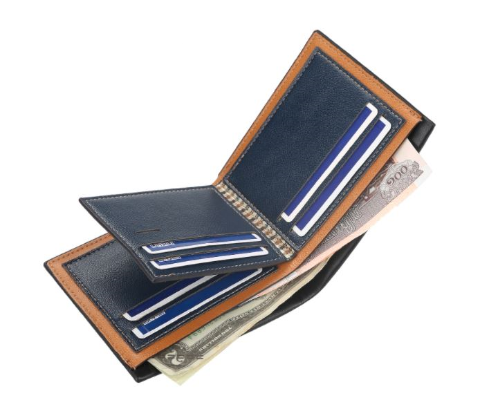 BILLETERA HOMBRE DE CUERO PU BAELLERRY MOD. LINE - 5