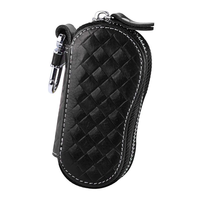 ESTUCHE PORTA LLAVES LLAVERO DE CUERO GENUINO MOD. GUITAR - 1
