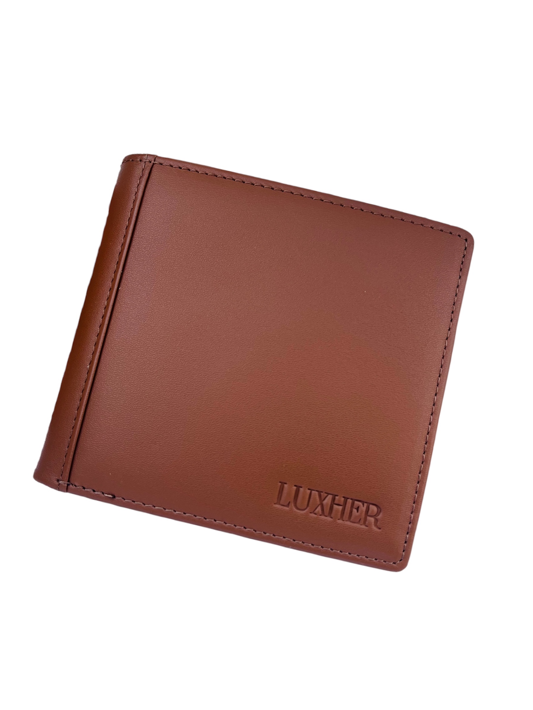 BILLETERA CUERO GENUINO LUJO ANTI-CLONACIÓN LUXHER CLÁSICO - 7