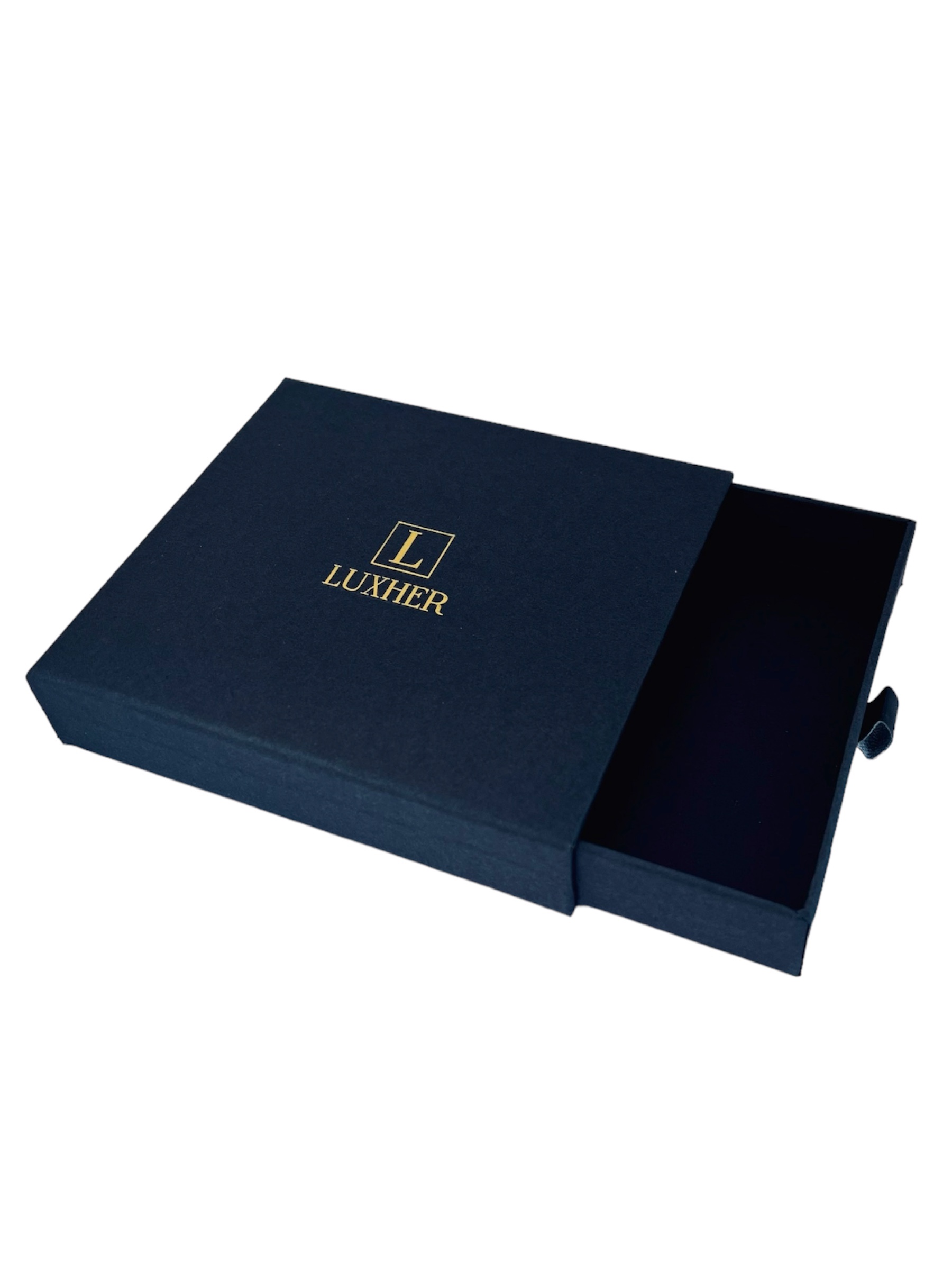 BILLETERA CUERO GENUINO LUJO ANTI-CLONACIÓN LUXHER CLÁSICO - 9