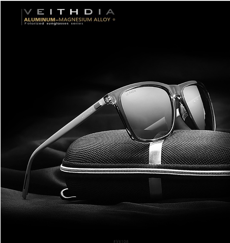LENTES SOL LUXHER POLARIZADOS VEITHDIA PROTEC UV400 MOD CLÁSICO - 5