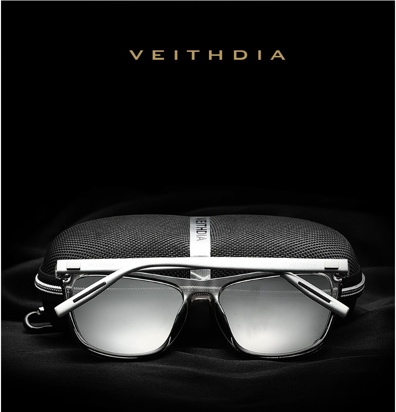 LENTES SOL LUXHER POLARIZADOS VEITHDIA PROTEC UV400 MOD CLÁSICO - 6
