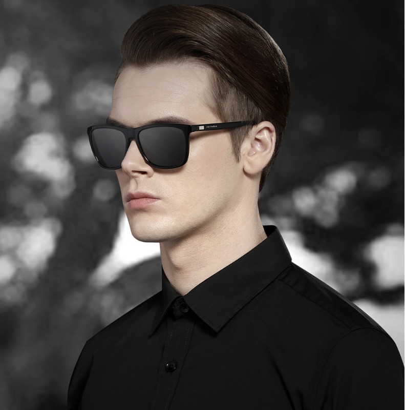 LENTES SOL LUXHER POLARIZADOS VEITHDIA PROTEC UV400 MOD CLÁSICO - 7