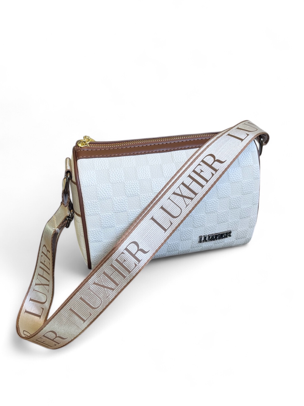 CARTERA BANDOLERA LUXHER MODA ELEGANCIA ECO CUERO MOD. MILÁN - 4