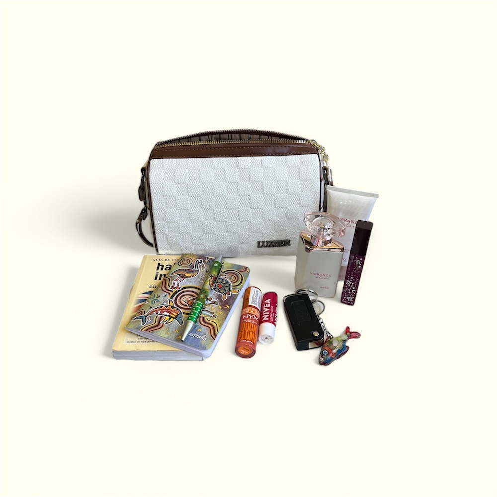 CARTERA BANDOLERA LUXHER MODA ELEGANCIA ECO CUERO MOD. MILÁN - 7