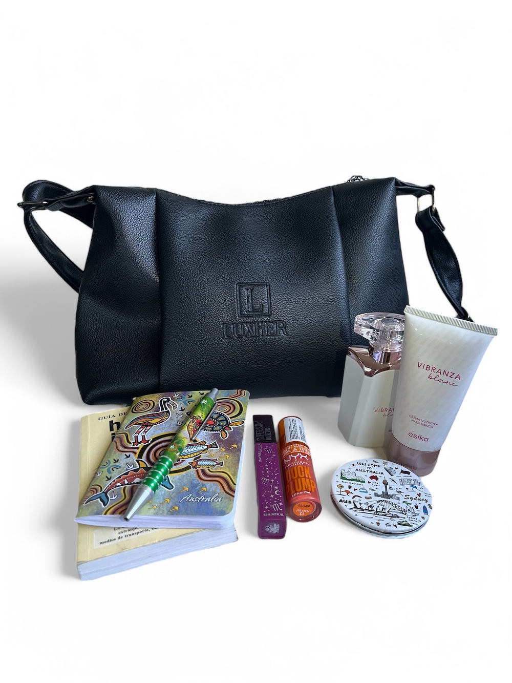 CARTERA ELEGANTE LUXHER MODA LUJO ECO CUERO MOD. LAGOS - 6