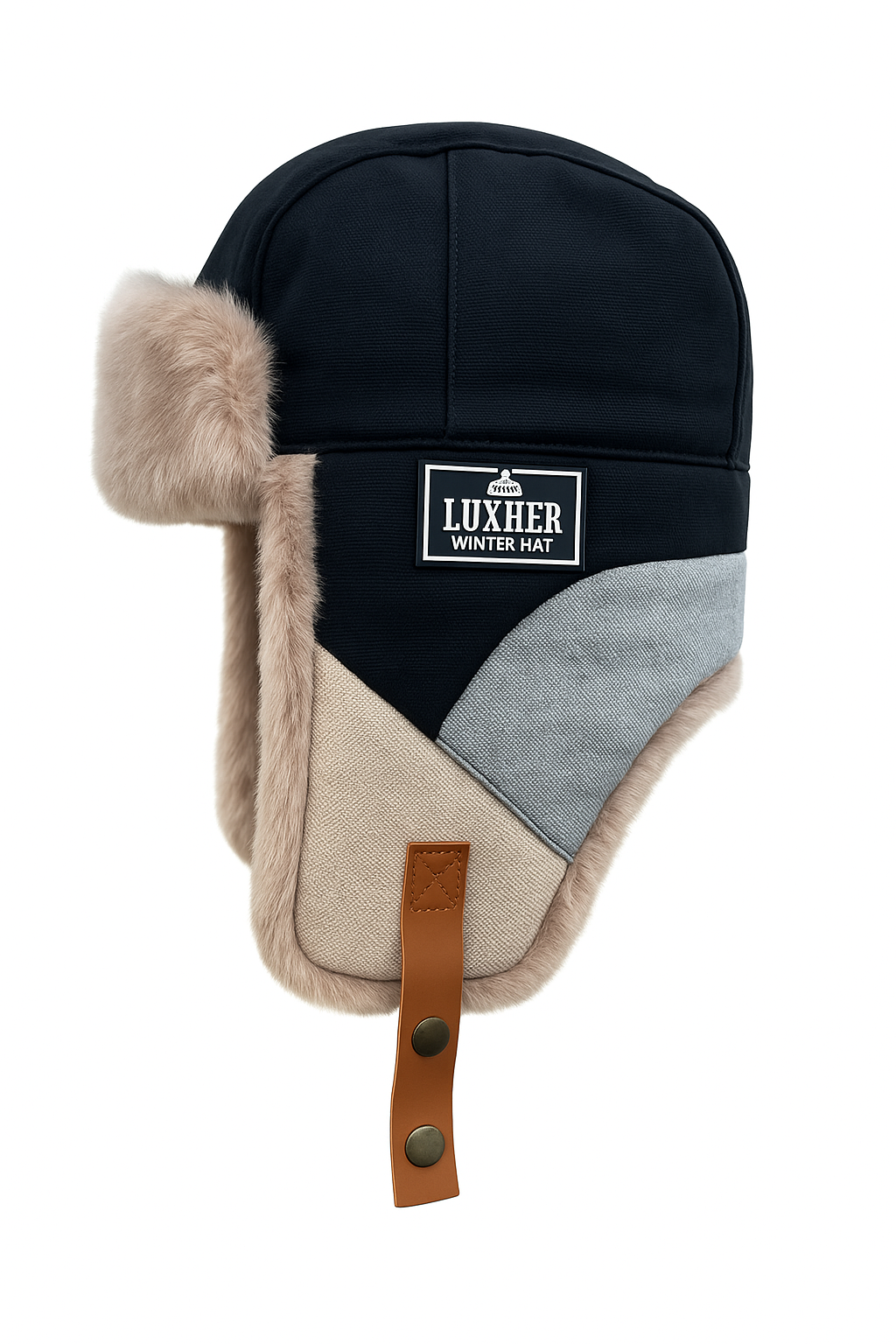 GORRO RUSO LUXHER INVIERNO TÉRMICO UNISEX MOD. ARTICO - 1