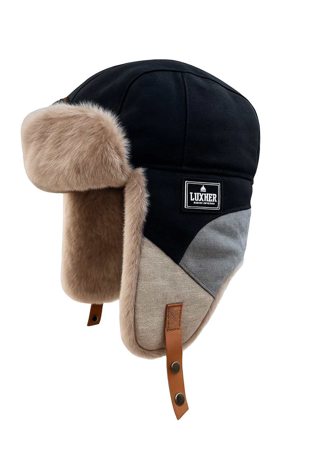 GORRO RUSO LUXHER INVIERNO TÉRMICO UNISEX MOD. ARTICO - 3