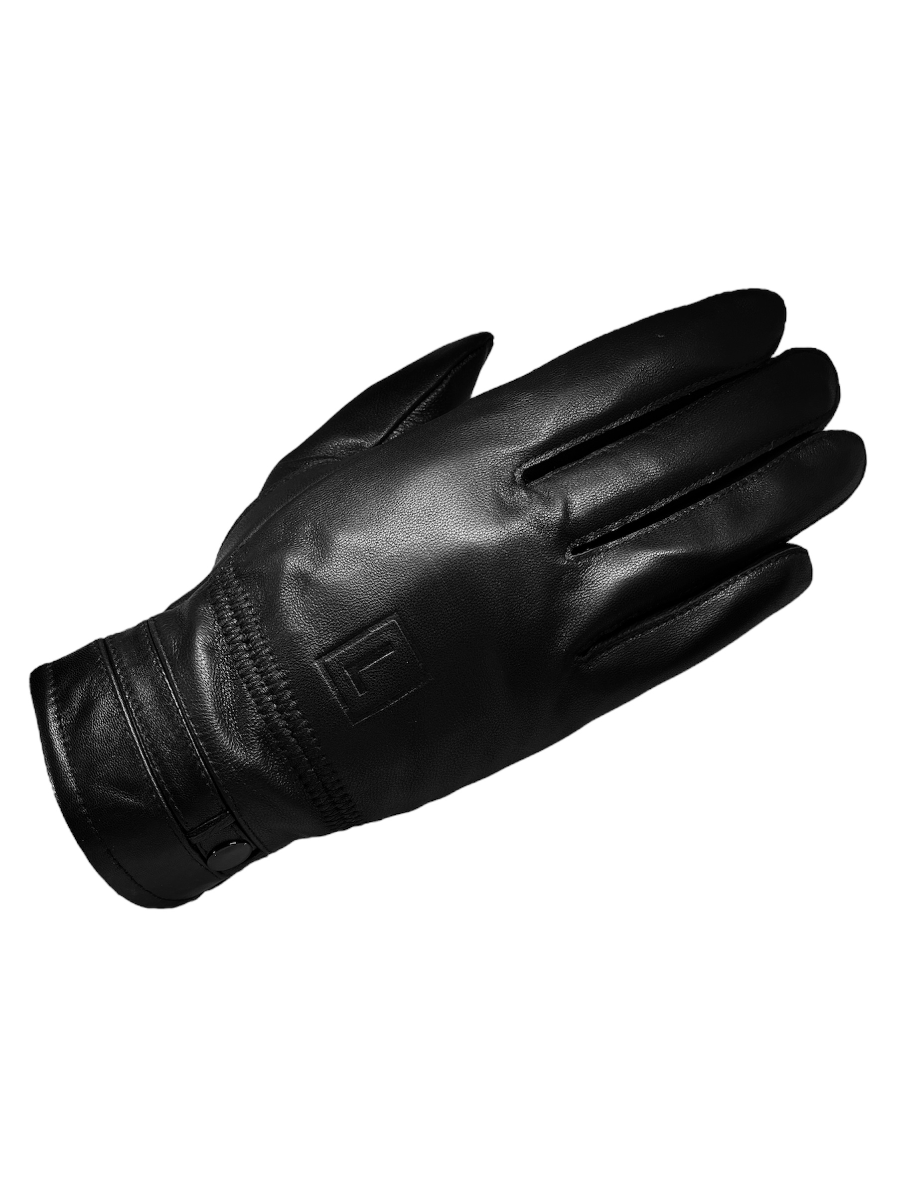 GUANTES INVIERNO LUXHER DE HOMBRE CUERO DE OVEJA MOD ONIX - 2