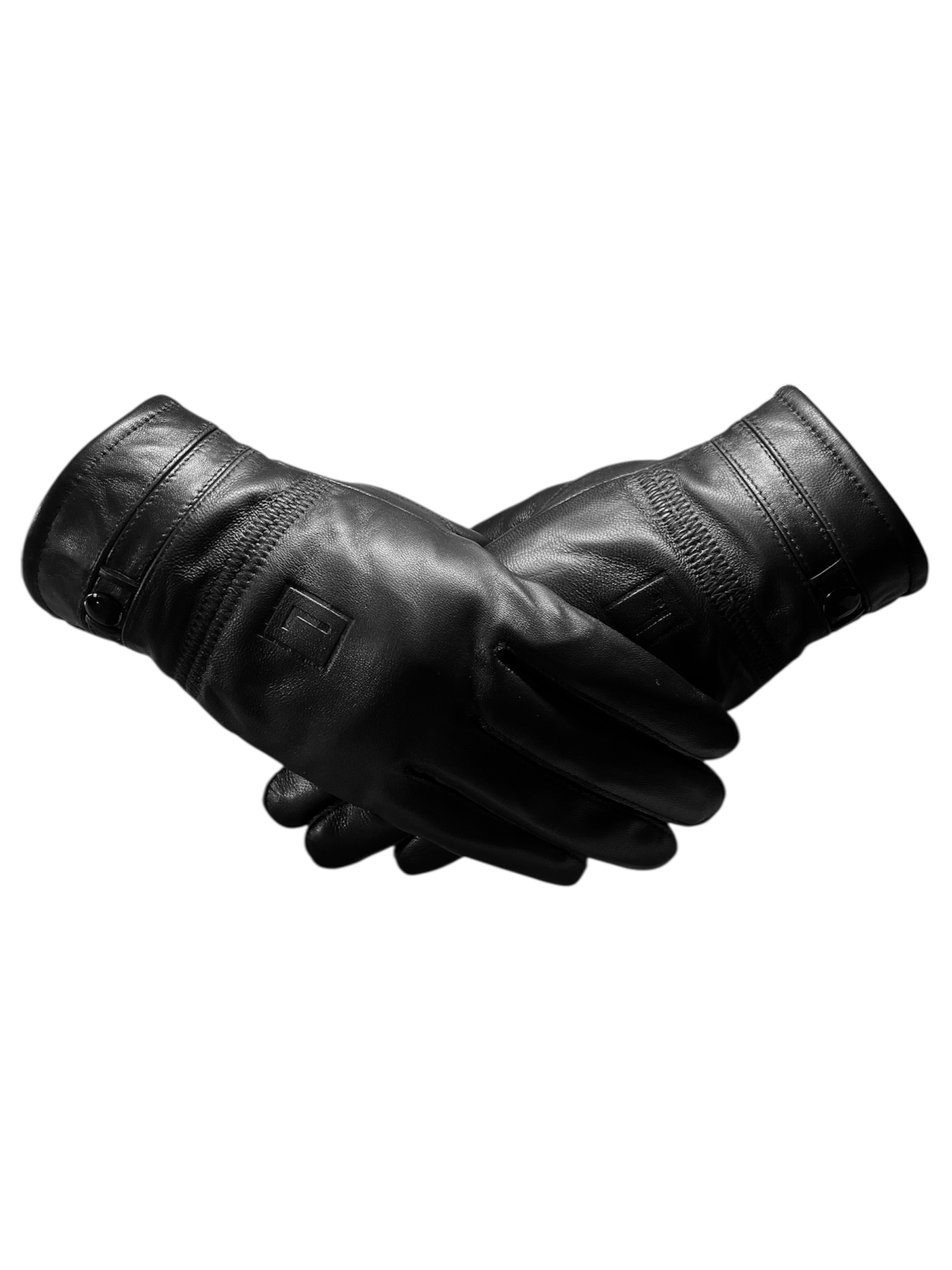GUANTES INVIERNO LUXHER DE HOMBRE CUERO DE OVEJA MOD ONIX - 3