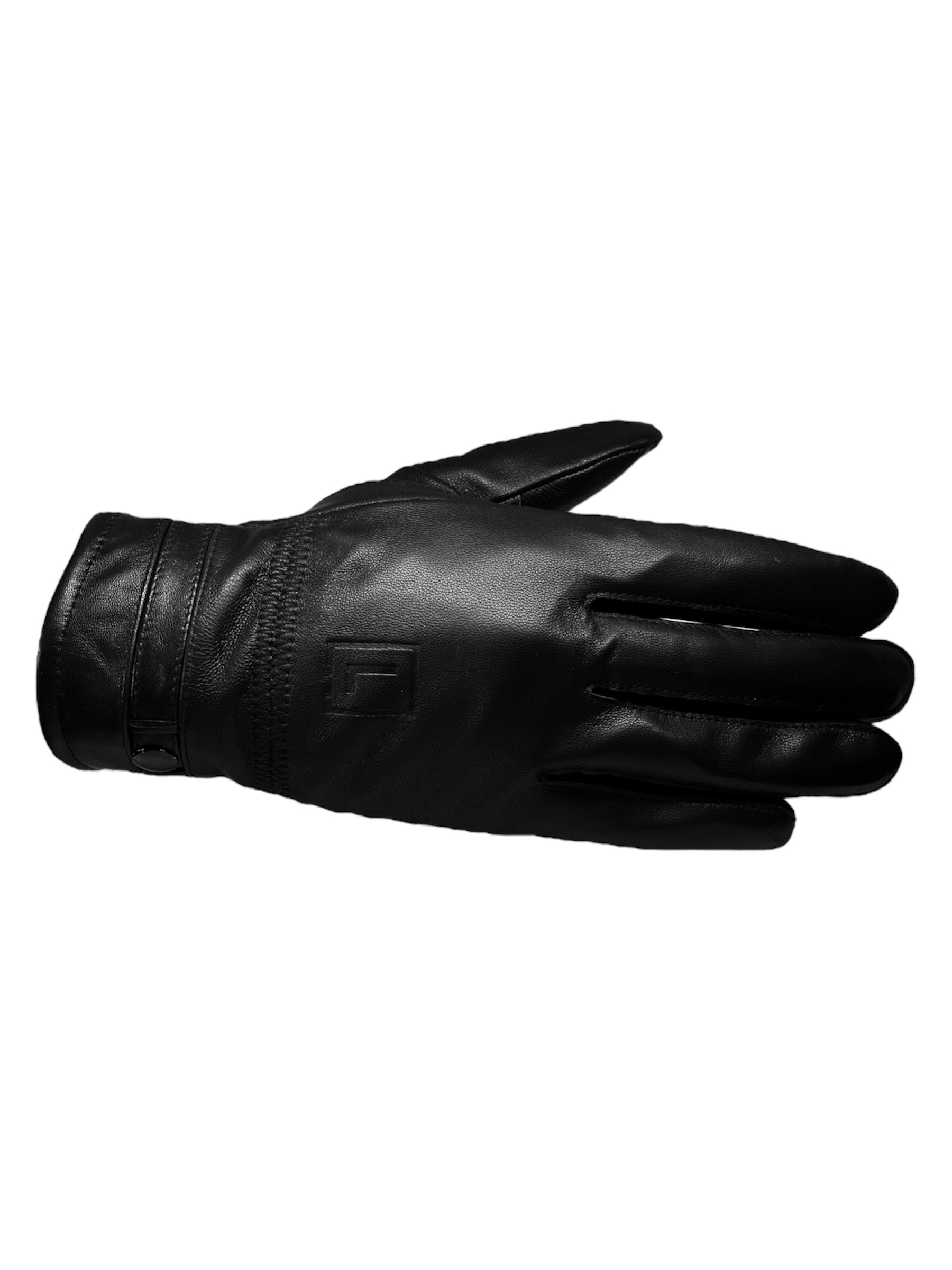 GUANTES INVIERNO LUXHER DE HOMBRE CUERO DE OVEJA MOD ONIX - 4