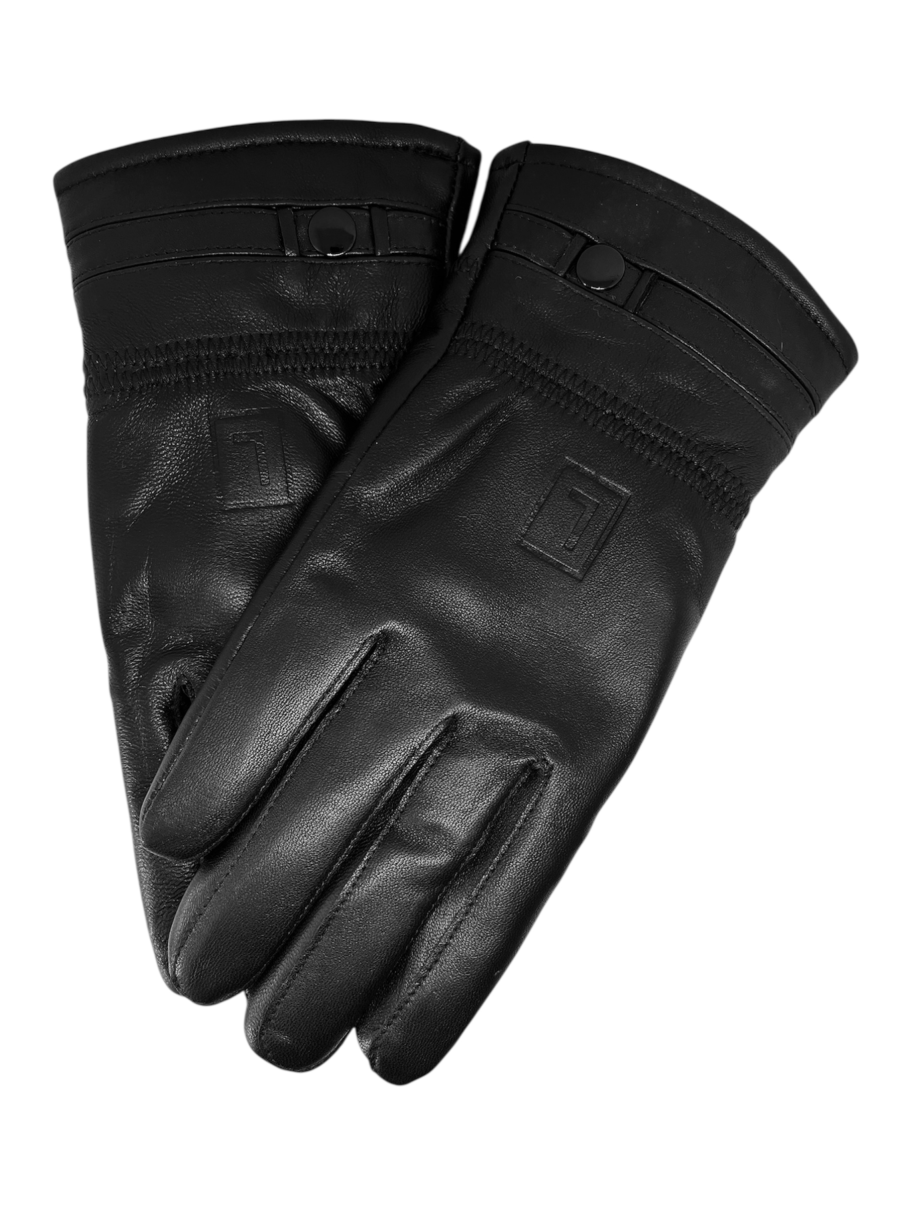 GUANTES INVIERNO LUXHER DE HOMBRE CUERO DE OVEJA MOD ONIX - 7