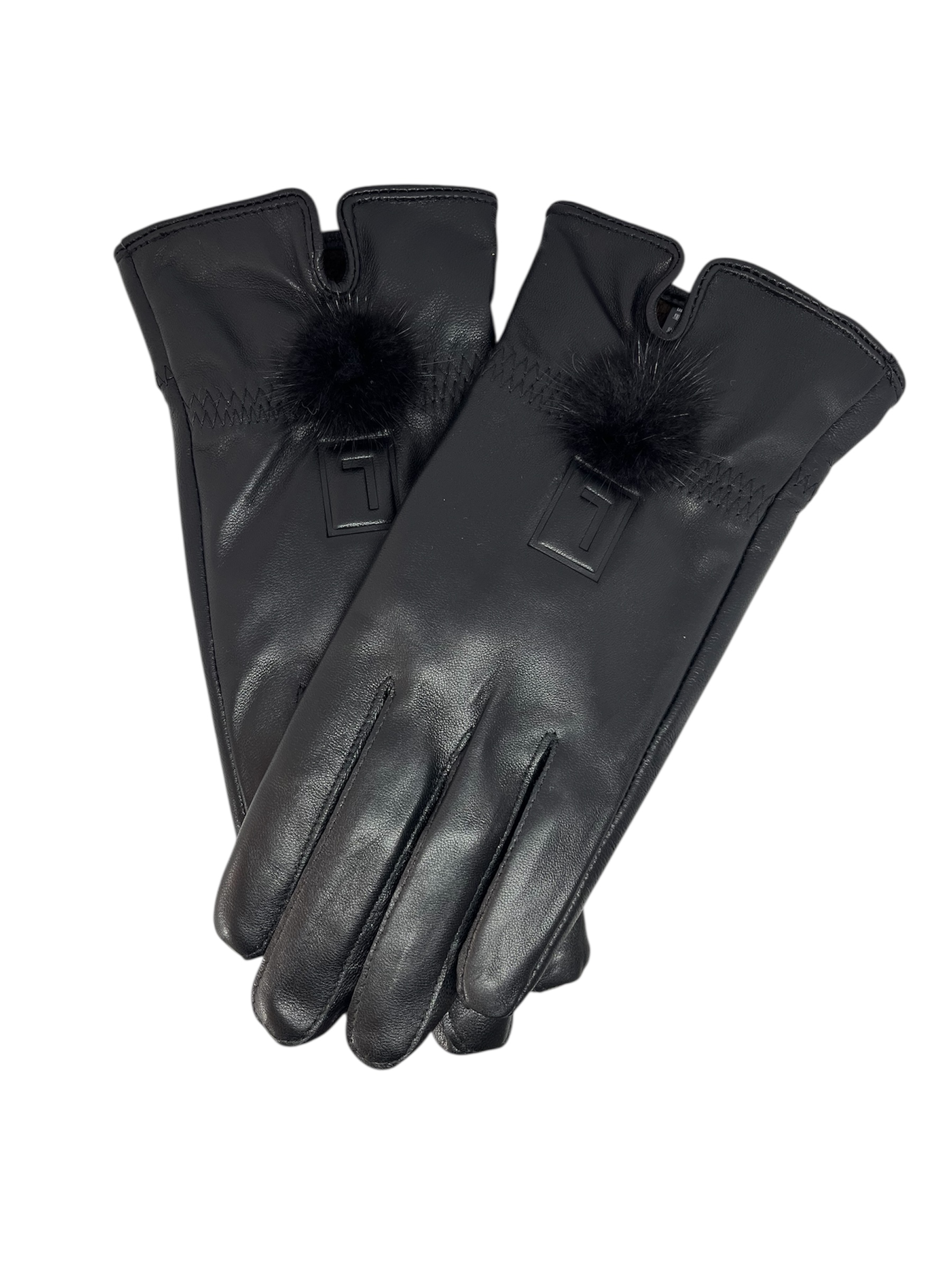 GUANTES INVIERNO LUXHER MUJER CUERO PIEL DE OVEJA MOD OPALO - 7