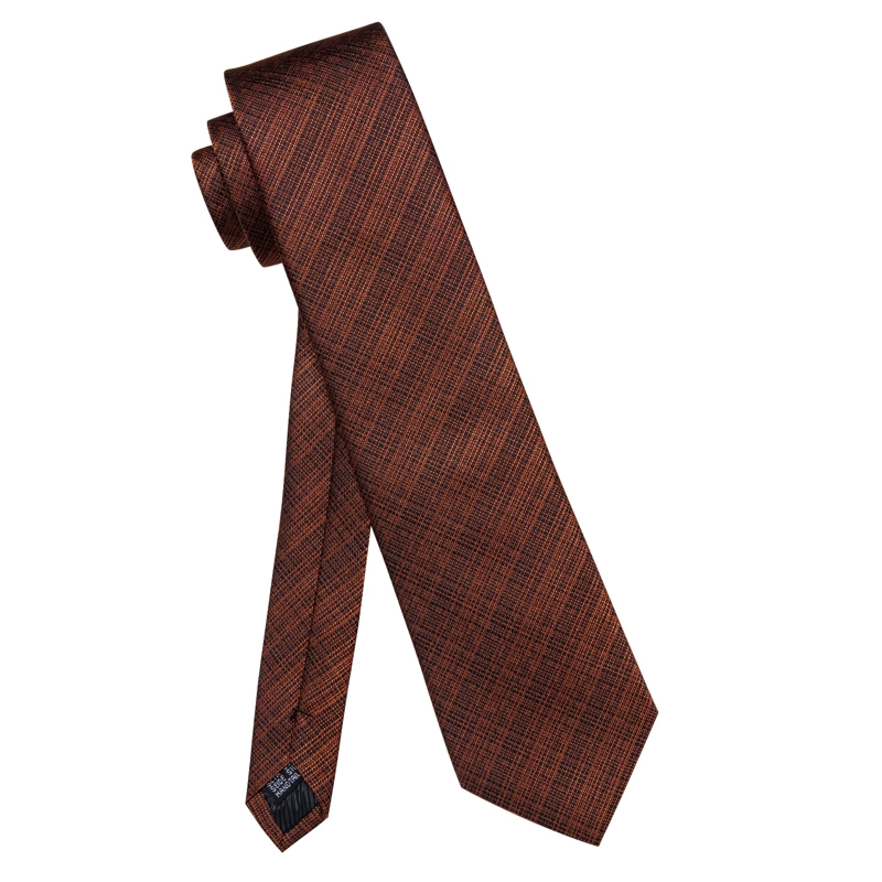 SET CORBATA, PAÑUELO Y COLLERAS SEDA LUJO LUXHER MOD ELEGANCE - 7