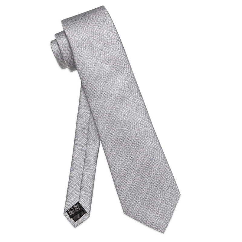 SET CORBATA, PAÑUELO Y COLLERAS SEDA LUJO LUXHER MOD ELEGANCE - 7