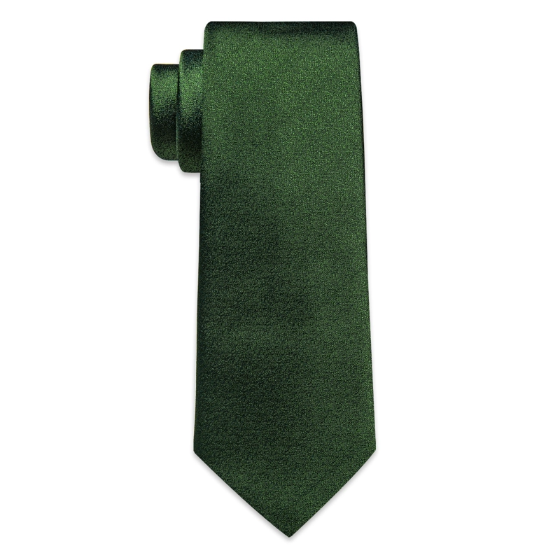 SET CORBATA, PAÑUELO Y COLLERAS SEDA LUJO LUXHER MOD ELEGANCE - 8