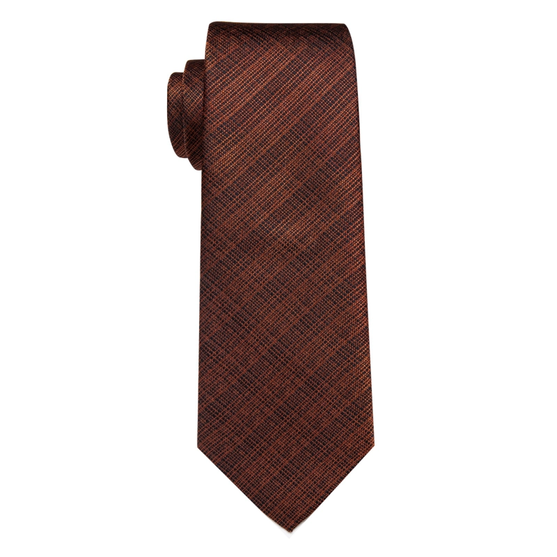 SET CORBATA, PAÑUELO Y COLLERAS SEDA LUJO LUXHER MOD ELEGANCE - 8