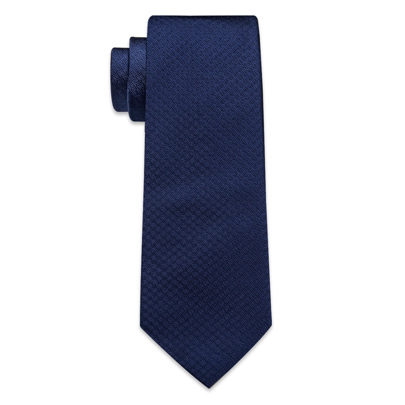 SET CORBATA, PAÑUELO Y COLLERAS SEDA LUJO LUXHER MOD ELEGANCE - 8