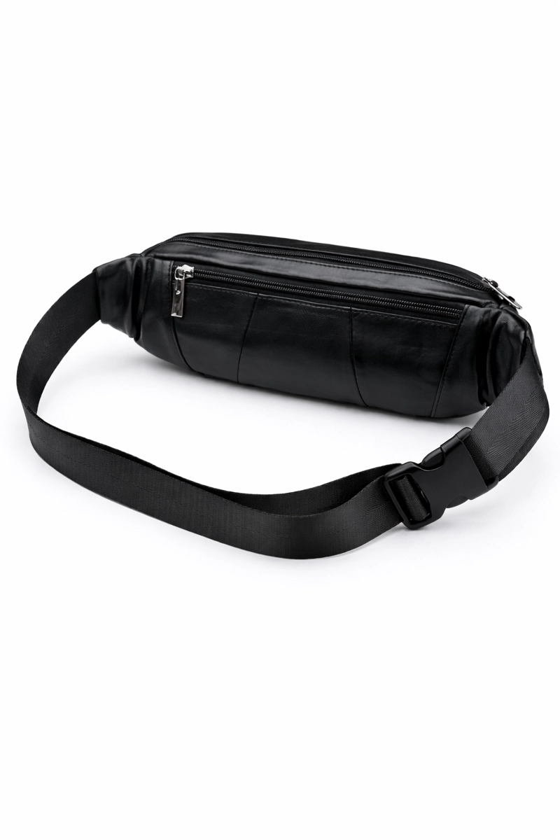 BANANO RIÑONERA CUERO GENUINO PREMIUM LUXHER UNISEX MOD OLMO - 4