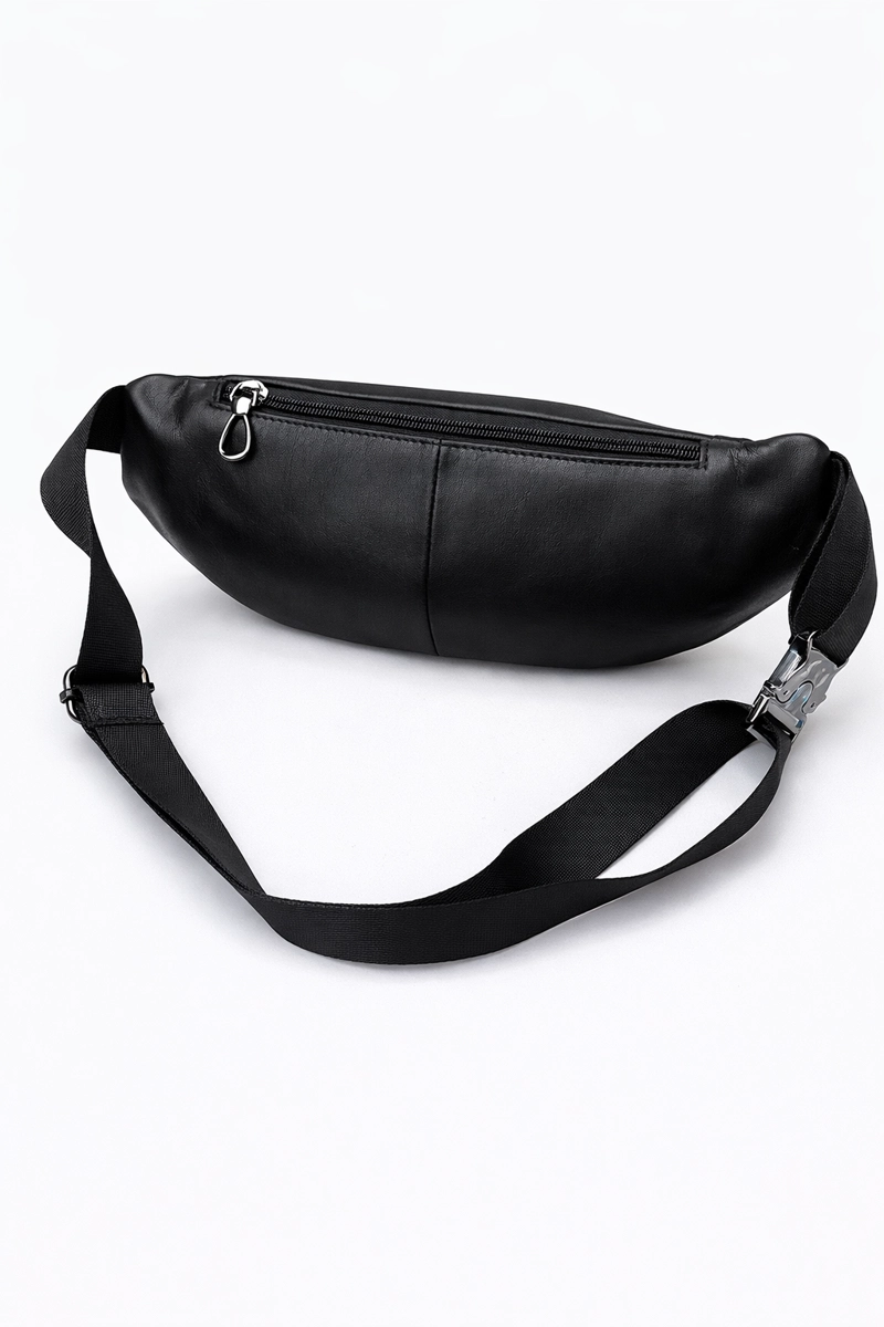 BANANO RIÑONERA DE CUERO GENUINO PREMIUM LUXHER UNISEX MOD. CEDRO - 3