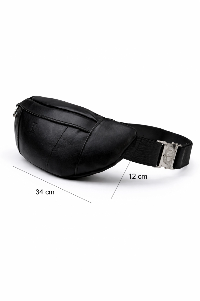 BANANO RIÑONERA DE CUERO GENUINO PREMIUM LUXHER UNISEX MOD. CEDRO - 4