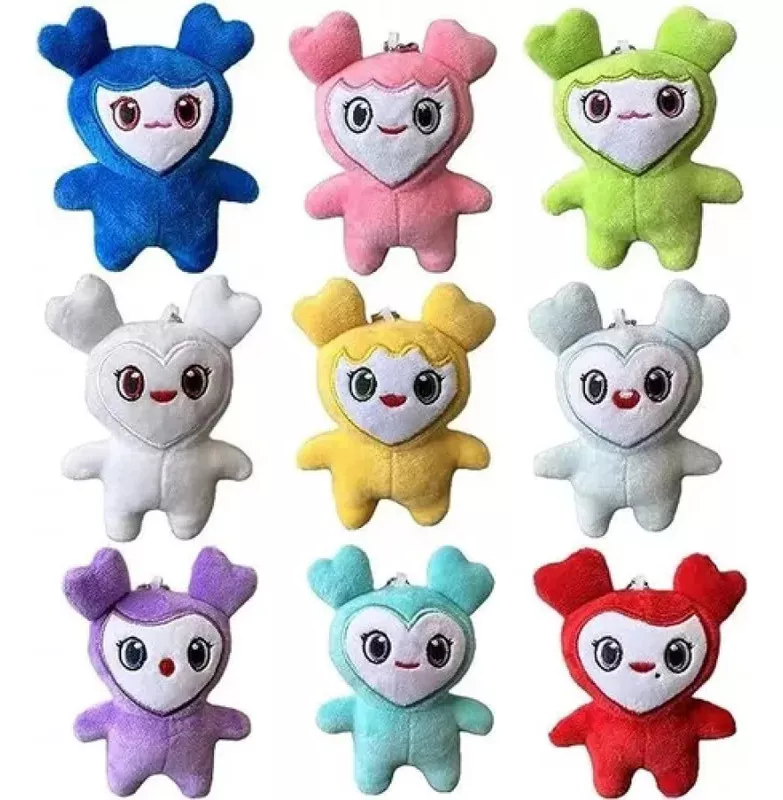 LLAVERO PELUCHE LLAVERO ADORABLE TWICE PLUSH 9 PIEZAS K-POP COREANO 9 PIEZAS - 1
