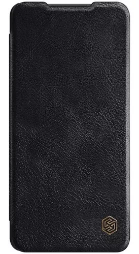 SAMSUNG GALAXY A72 FLIP COVER PREMIUM NILLKIN ECOCUERO COLOR NEGRO - 2