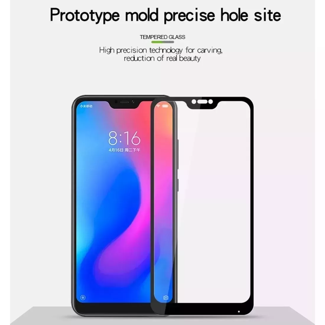 PACK 2 XIAOMI MI A2 LITE VIDRIO TEMPLADO 9H FULL 5D - 3