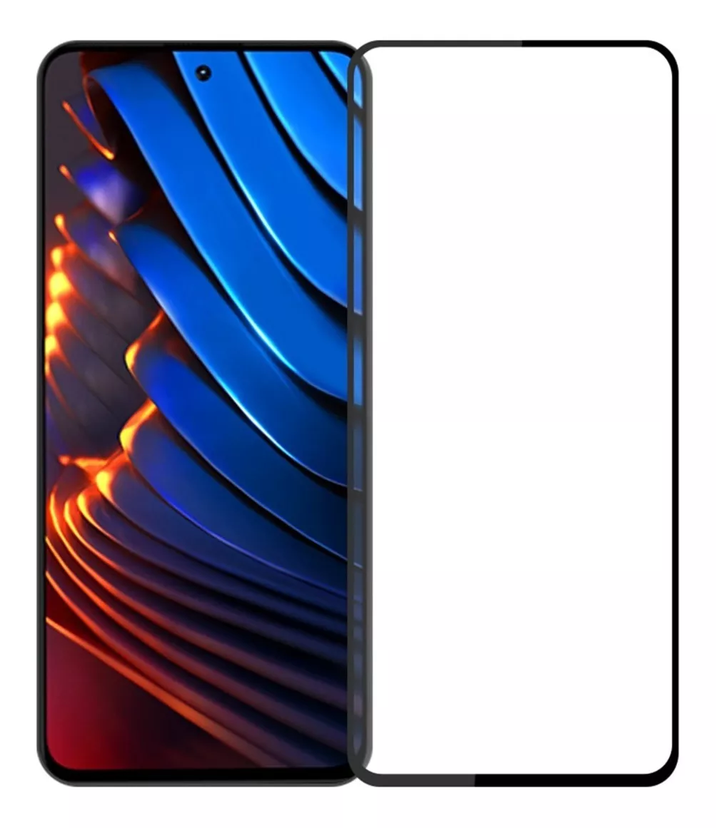 PROTECTOR XIAOMI POCO X3 GT LÁMINA VIDRIO TEMPLADO COMPLETA 9H 5D - 1