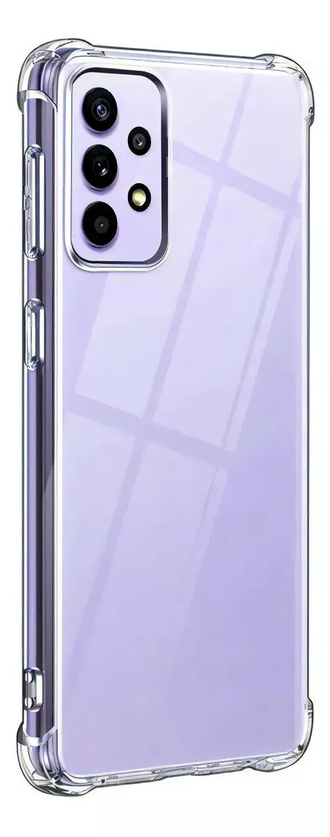 CARCASA SAMSUNG A72 5G TRANSPARENTE ANTIGOLPES COFOLK NOMBRE COLOR TR - 1