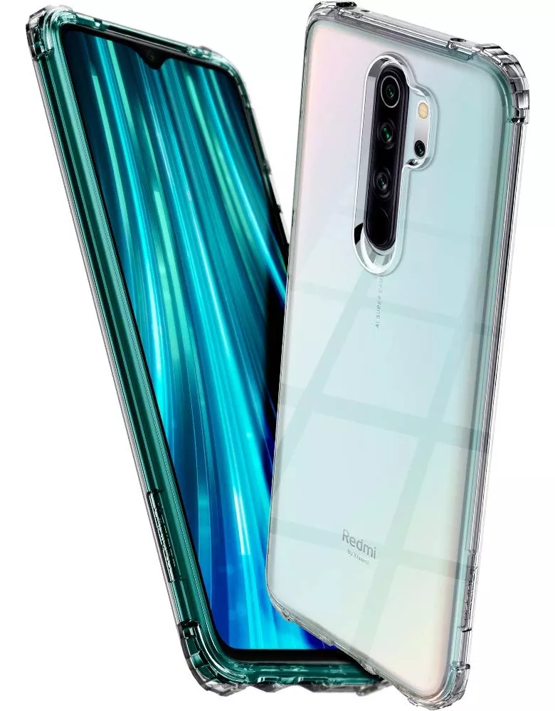 CARCASA XIAOMI REDMI NOTE 8 PRO SILICONA TRANSPARENTE - 2