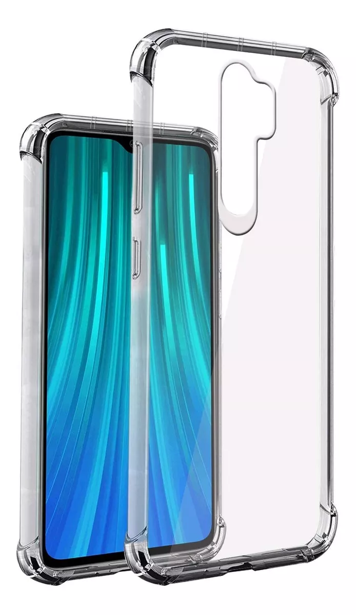 CARCASA XIAOMI REDMI NOTE 8 PRO SILICONA TRANSPARENTE - 3