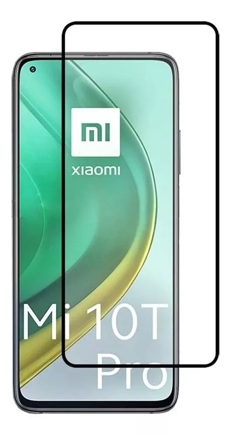 PROTECTOR XIAOMI MI 10T PRO VIDRIO TEMPLADO 9H 5D - 1
